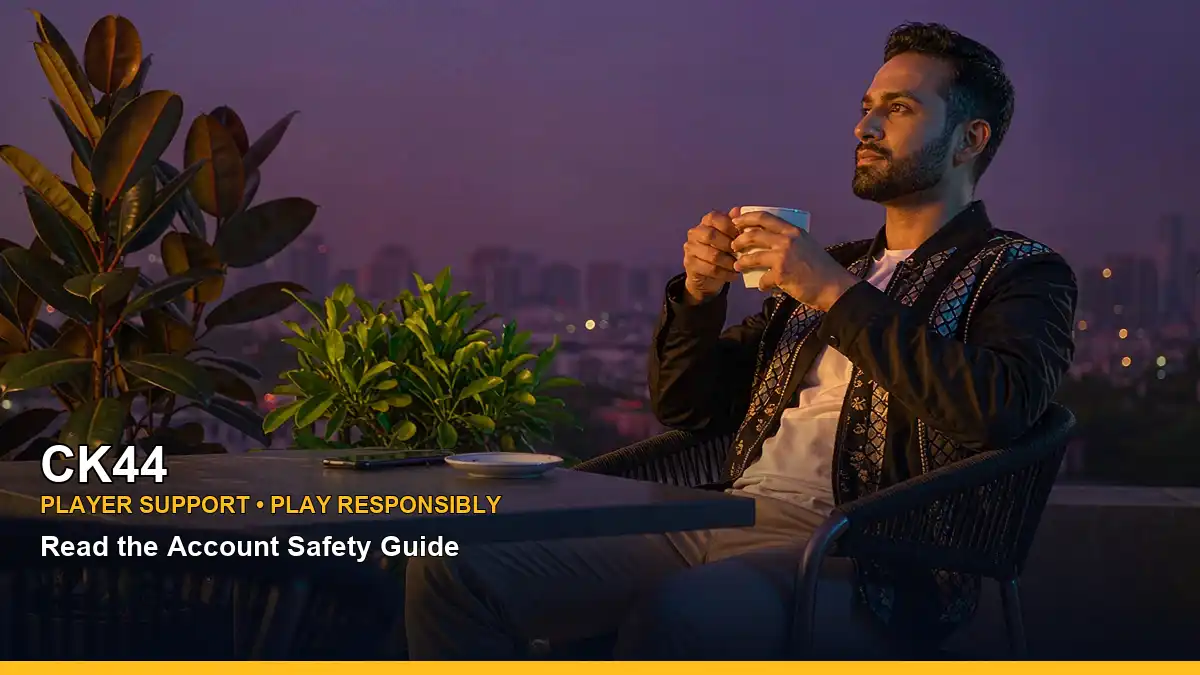 CK44 প্লেয়ার সহায়তা ও responsible gaming | Bangladesh guide — support information · 3 — poker